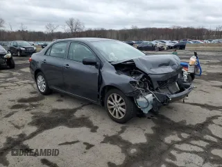 2009 Toyota Corolla with VIN JTDBL40E599071285, listed as a Copart auction lot 52786115 with 193,191 mi miles and Salvage Title. Bid and sale history available at carsss.com. Image 4.
