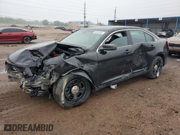 2015 Ford Police Interceptor with VIN 1FAHP2MT8FG144206, listed as a Copart auction lot 59353335 with Not provided miles and Salvage title. Bid and sale history available at DreamBid. Image 1.