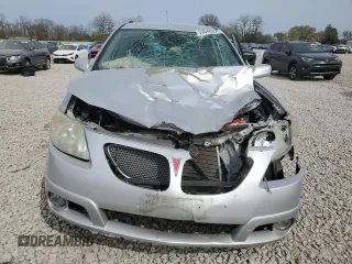 2005 Pontiac Vibe with VIN 5Y2SL63895Z411629, listed as a Copart auction lot 53546955 with Not Provided miles and Salvage Title. Bid and sale history available at carsss.com. Image 5.