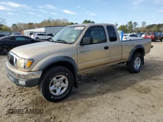 2004 Toyota Tacoma PreRunner with VIN 5TESM92N84Z387347, listed as a Copart auction lot 50037625 with 170,910 mi miles and Salvage title. Bid and sale history available at DreamBid. Image 1.