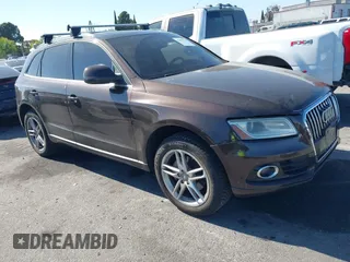 2013 Audi Q5 Premium Plus with VIN WA1LFAFP8DA099487, listed as a IAAI auction lot 42098796 with 149,158 mi miles. Bid and sale history available at carsss.com. Image 1.