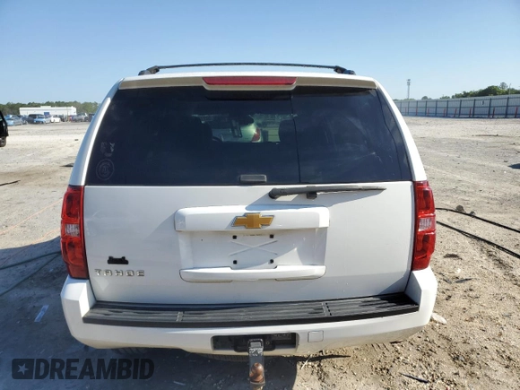2013 Chevrolet Tahoe LS with VIN 1GNSCAE09DR117843, listed as a Copart auction lot 52773565 with 160,226 mi miles and Salvage title. Bid and sale history available at DreamBid. Image 6.
