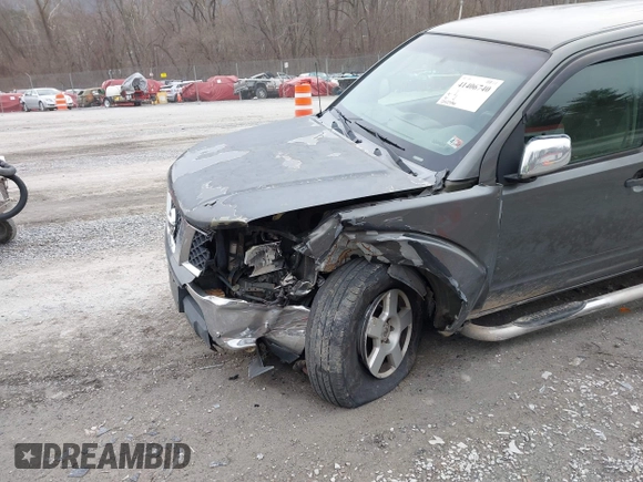 2008 Nissan Frontier SE with VIN 1N6AD07W38C425495, listed as a IAAI auction lot 41406740 with 244,396 mi miles and . Bid and sale history available at DreamBid. Image 6.