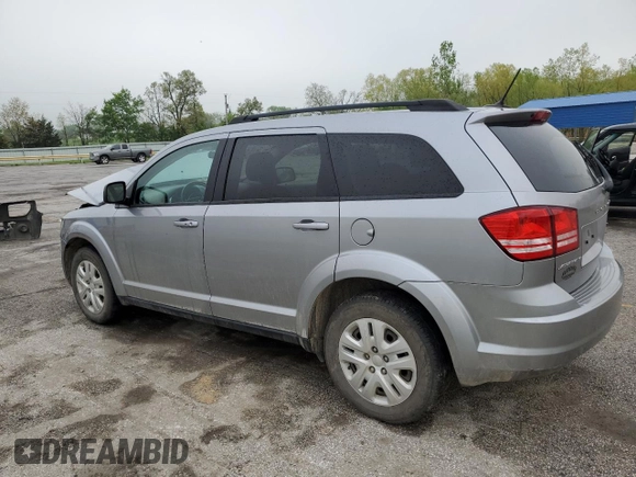 2017 Dodge Journey SE z VIN 3C4PDCAB2HT601316, wystawiony jako Copart lot #54153395 z przebiegiem 138 737 mil mil oraz Szkoda całkowita • Salvage title. Historia ofert i sprzedaży dostępna na DreamBid. Obrazek 2.