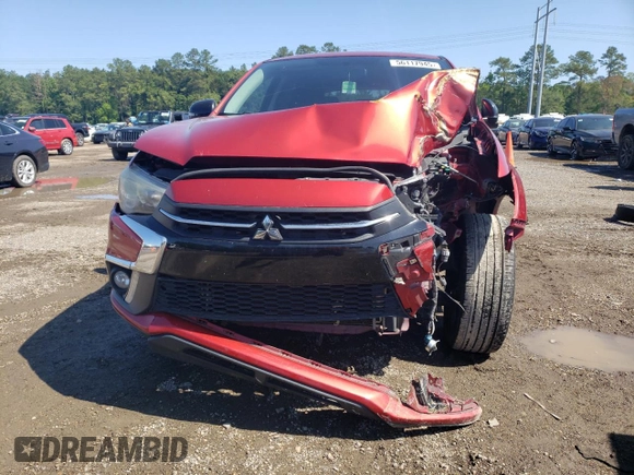 2018 Mitsubishi Outlander ES with VIN JA4AP3AU5JU014502, listed as a Copart auction lot 56117945 with 83,751 mi miles and Salvage title. Bid and sale history available at DreamBid. Image 5.