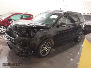 2017 Ford Explorer Sport with VIN 1FM5K8GTXHGB46175, listed as a IAAI auction lot 41773964 with 96,647 mi miles. Bid and sale history available at carsss.com. Image 2.