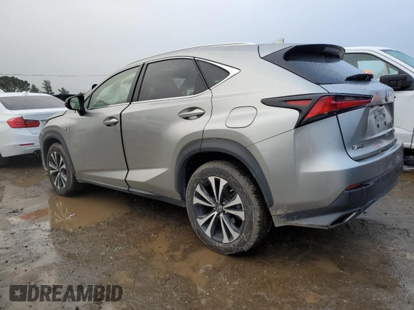 2018 Lexus NX with VIN JTJBARBZ4J2160553, listed as a Copart auction lot 44235495 with 59,498 mi miles and Salvage Title. Bid and sale history available at carsss.com. Image 2.