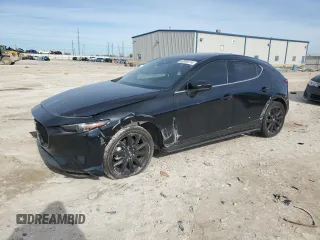 2021 Mazda Mazda3 Hatchback 2.5 Turbo with VIN JM1BPBJY5M1312710, listed as a Copart auction lot 83065114 with 0 mi miles and Salvage Title. Bid and sale history available at carsss.com. Image 1.