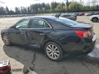 2015 Chevrolet Malibu LTZ with VIN 1G11F5SLXFF335563, listed as a Copart auction lot 52565455 with 85,305 mi miles and Salvage Title. Bid and sale history available at carsss.com. Image 2.