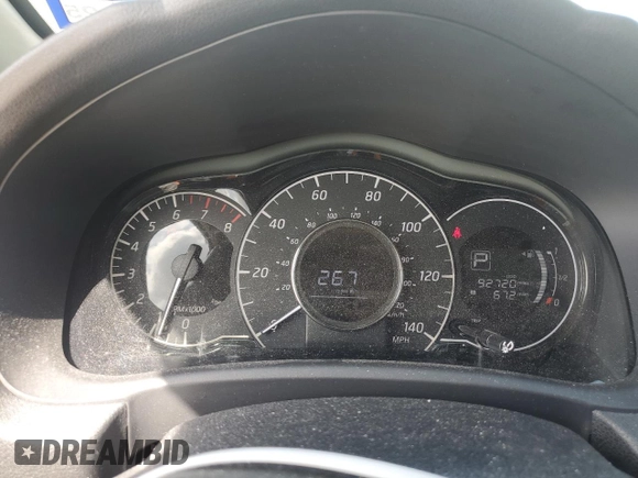2018 Nissan Note SV with VIN 3N1CE2CP2JL370084, listed as a Copart auction lot 54060435 with 92,720 mi miles and Salvage Title. Bid and sale history available at DreamBid. Image 9.