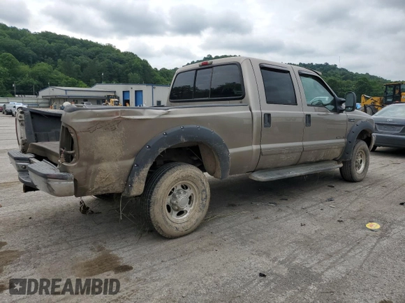 2003 Ford F-350 XL with VIN 1FTSW31F13EA50456, listed as a Copart auction lot 62838035 with 214,969 mi miles and Salvage title. Bid and sale history available at DreamBid. Image 3.