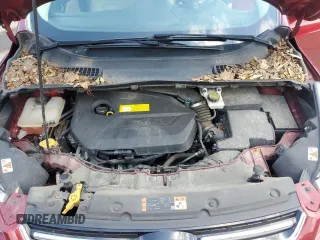 2015 Ford Escape Titanium with VIN 1FMCU0JX8FUC03874, listed as a Copart auction lot 61259665 with 98,933 mi miles and Salvage title. Bid and sale history available at DreamBid. Image 12.