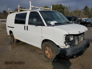 2011 Chevrolet Express Cargo with VIN 1GCWGFCA1B1108024, listed as a Copart auction lot 42689995 with 225,674 mi miles and Clean title. Bid and sale history available at DreamBid. Image 4.