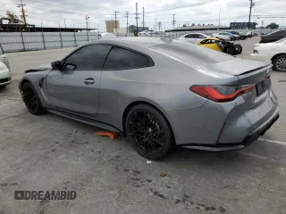 2022 BMW M4 with VIN WBS53AZ06NCH71280, listed as a Copart auction lot 49695804 with 0 mi miles. Bid and sale history available at carsss.com. Image 2.