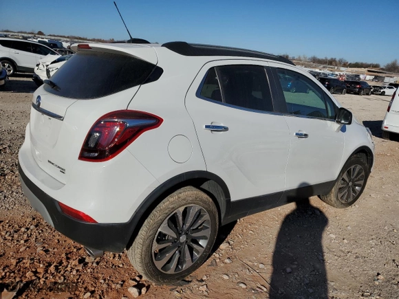 2021 Buick Encore Preferred with VIN KL4CJESM1MB375701, listed as a Copart auction lot 86115744 with 54,661 mi miles and Salvage Title. Bid and sale history available at carsss.com. Image 3.