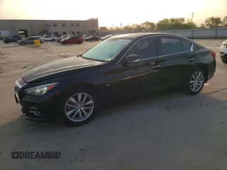 2015 Infiniti Q50 Premium z VIN JN1BV7APXFM341439, wystawiony jako Copart lot #51389755 z przebiegiem 112 343 mil mil oraz Czysty tytuł • Clean title. Historia ofert i sprzedaży dostępna na DreamBid. Obrazek 1.