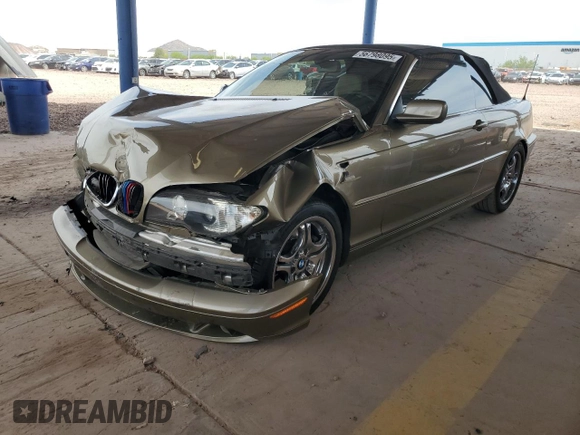 2005 BMW 3 Series 330Ci z VIN WBABW53415PL50736, wystawiony jako Copart lot #56798095 z przebiegiem 80 922 mil mil oraz Szkoda całkowita • Salvage title. Historia ofert i sprzedaży dostępna na DreamBid. Obrazek 1.