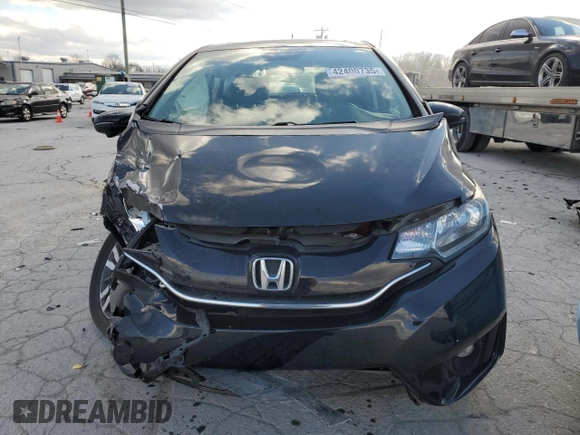 2017 Honda Fit EX-L with VIN JHMGK5H89HS003686, listed as a Copart auction lot 42400735 with 29,741 mi miles and Salvage Title. Bid and sale history available at DreamBid. Image 5.