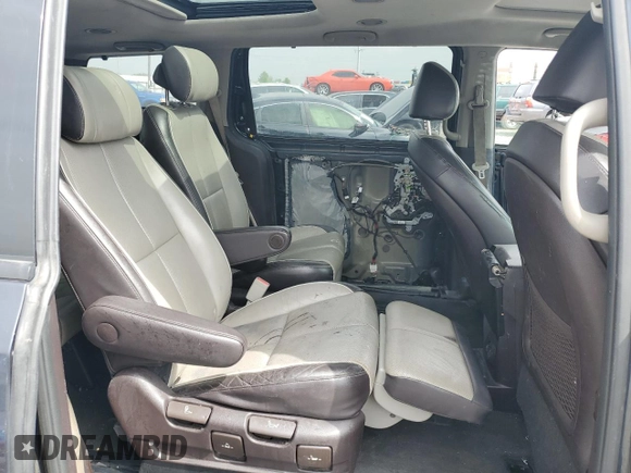 2016 Kia Sedona SX-L with VIN KNDME5C17G6186258, listed as a Copart auction lot 55742885 with 98,487 mi miles and Clean Title. Bid and sale history available at DreamBid. Image 11.