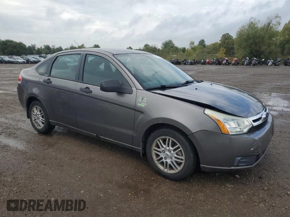 2009 Ford Focus SE with VIN 1FAHP35N39W258484, listed as a Copart auction lot 72679704 with 88,824 mi miles and Salvage Title. Bid and sale history available at DreamBid. Image 4.