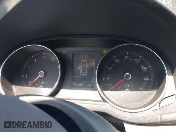 2016 Volkswagen Passat S with VIN 1VWAS7A36GC040993, listed as a IAAI auction lot 40010088 with 105,400 mi miles and . Bid and sale history available at DreamBid. Image 7.