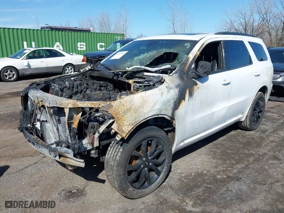 2019 Dodge Durango GT Plus with VIN 1C4RDJDG6KC561006, listed as a IAAI auction lot 41819583 with 53,395 mi miles. Bid and sale history available at carsss.com. Image 2.