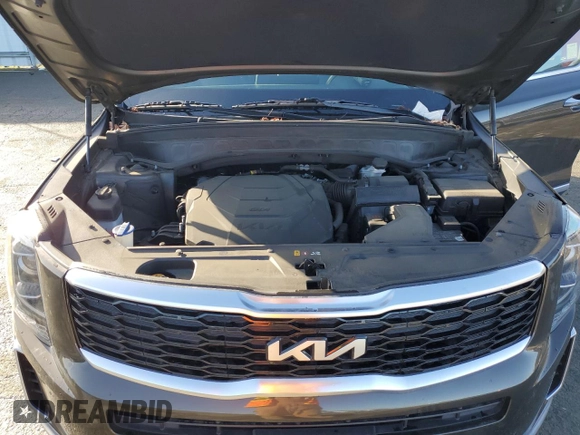 2022 Kia Telluride S with VIN 5XYP6DHC5NG201896, listed as a Copart auction lot 44646785 with 66,918 mi miles and Salvage Title. Bid and sale history available at DreamBid. Image 12.
