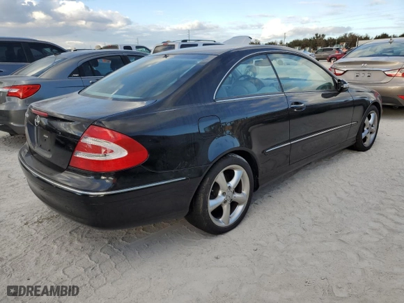 2005 Mercedes-Benz CLK-Class 3.2L with VIN WDBTJ65J45F122037, listed as a Copart auction lot 77258444 with 0 mi miles and Non Repairable. Bid and sale history available at carsss.com. Image 3.