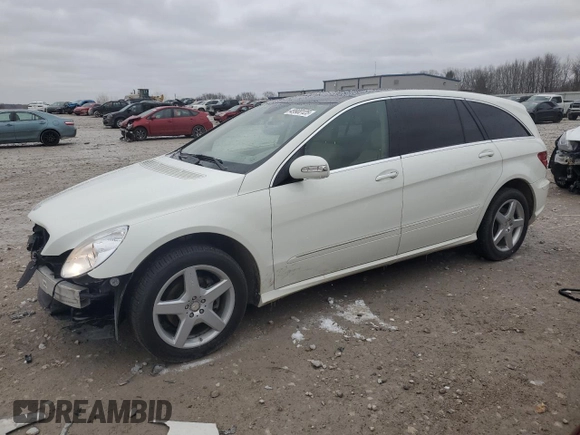 2010 Mercedes-Benz R with VIN 4JGCB6FB0AA104188, listed as a Copart auction lot 49900125 with 48,280 mi miles and Clean Title. Bid and sale history available at DreamBid. Image 1.