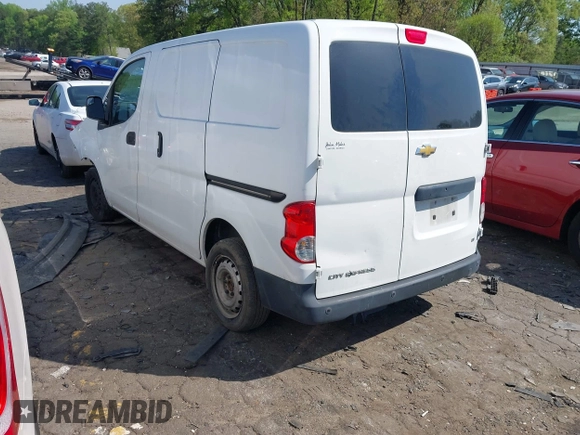 2015 Chevrolet City Express Cargo LT with VIN 3N63M0ZN2FK699968, listed as a IAAI auction lot 41968185 with 246,060 mi miles and . Bid and sale history available at DreamBid. Image 3.