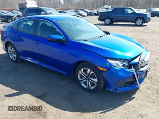 2017 Honda Civic LX z VIN 19XFC2F54HE203525, wystawiony jako IAAI lot #41796081 z przebiegiem 82 910 mil mil oraz . Historia ofert i sprzedaży dostępna na DreamBid. Obrazek 1.