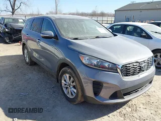2020 Kia Sorento LX with VIN 5XYPGDA3XLG698335, listed as a IAAI auction lot 41728607 with 77,514 mi miles and . Bid and sale history available at DreamBid. Image 1.