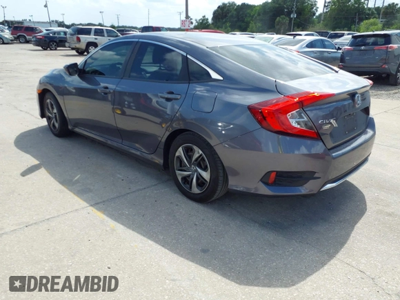 2020 Honda Civic LX with VIN 2HGFC2F65LH575320, listed as a IAAI auction lot 42009564 with Not Provided miles and . Bid and sale history available at DreamBid. Image 3.
