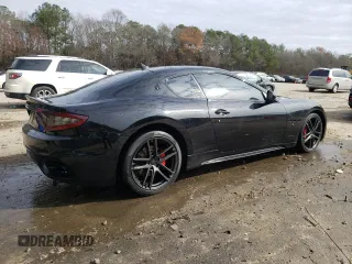 2018 Maserati GranTurismo Sport with VIN ZAM45VLA6J0253891, listed as a Copart auction lot 43954725 with 68,482 mi miles and Salvage Title. Bid and sale history available at carsss.com. Image 3.