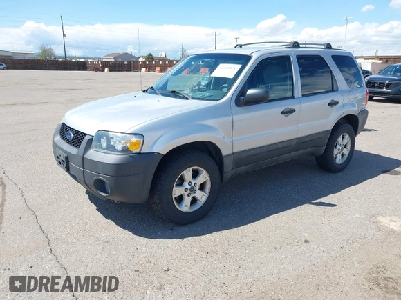 2005 Ford Escape XLT with VIN 1FMYU931X5KB49605, listed as a IAAI auction lot 42162371 with 153,816 mi miles and . Bid and sale history available at DreamBid. Image 2.