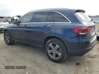 2020 Mercedes-Benz GLC with VIN W1N0G8EB6LF808755, listed as a Copart auction lot 49897765 with 66,948 mi miles and Salvage Title. Bid and sale history available at carsss.com. Image 2.