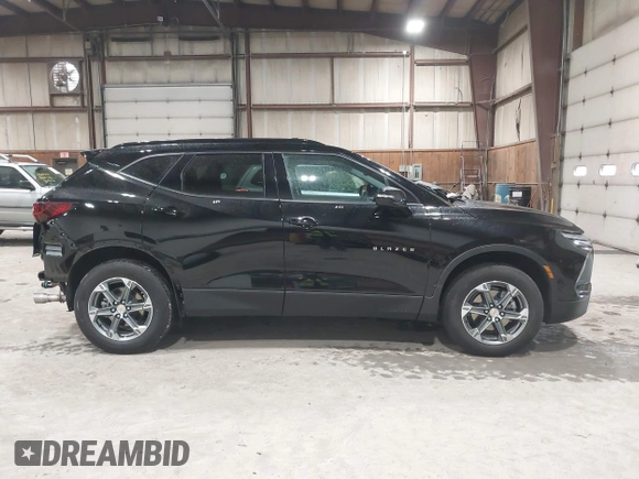 2023 Chevrolet Blazer LT with VIN 3GNKBJR45PS234918, listed as a IAAI auction lot 42318333 with 16,348 mi miles and . Bid and sale history available at DreamBid. Image 14.