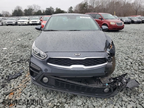 2021 Kia Forte LXS with VIN 3KPF24AD7ME393389, listed as a Copart auction lot 44128705 with 22,397 mi miles and Salvage title. Bid and sale history available at DreamBid. Image 5.