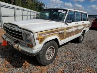 1989 Jeep Grand Wagoneer с VIN 1J4GS5875KP107329, выставлен на аукционе Copart как лот 79021264 с пробегом 91 886 миль миль и Списание • Salvage title. История ставок и продаж доступна на DreamBid. Изображение 1.