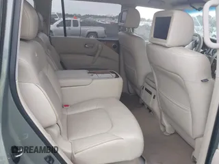 2012 Infiniti QX56 7-passenger with VIN JN8AZ2NE9C9017488, listed as a IAAI auction lot 41928114 with 179,815 mi miles. Bid and sale history available at carsss.com. Image 8.