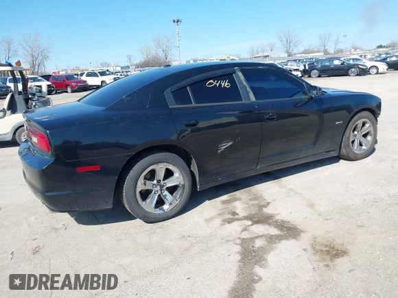 2013 Dodge Charger RT with VIN 2C3CDXCT4DH712064, listed as a IAAI auction lot 41980446 with 187,192 mi miles and . Bid and sale history available at carsss.com. Image 4.