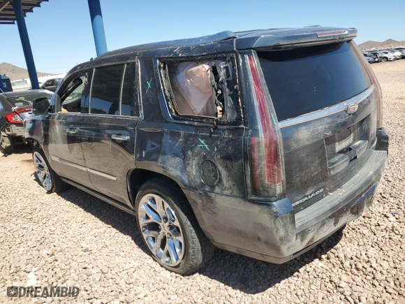 2019 Cadillac Escalade Platinum with VIN 1GYS4DKJ0KR307851, listed as a Copart auction lot 72234674 with 0 mi miles and Salvage Title. Bid and sale history available at carsss.com. Image 2.