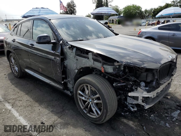 2020 BMW X4 xDrive30i z VIN 5UX2V1C0XL9B93562, wystawiony jako Copart lot #56180595 z przebiegiem 71 667 mil mil oraz Szkoda całkowita • Salvage title. Historia ofert i sprzedaży dostępna na DreamBid. Obrazek 4.