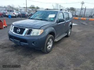 2012 Nissan Pathfinder S with VIN 5N1AR1NB4CC605471, listed as a IAAI auction lot 42034358 with 201,180 mi miles. Bid and sale history available at carsss.com. Image 2.