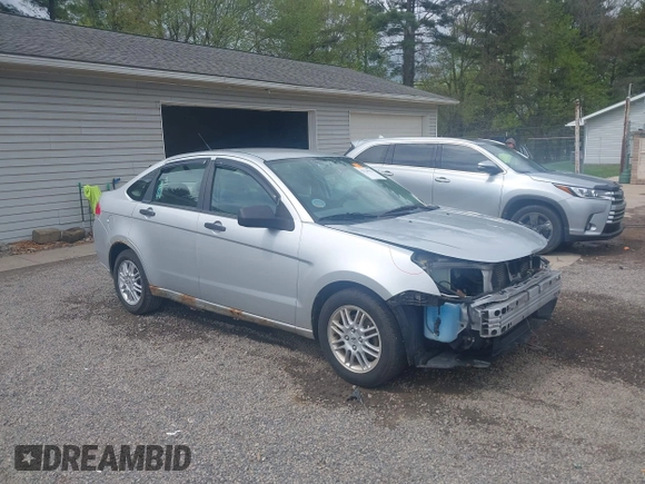2010 Ford Focus SE with VIN 1FAHP3FN3AW143922, listed as a IAAI auction lot 42128921 with 162,628 mi miles. Bid and sale history available at carsss.com. Image 1.