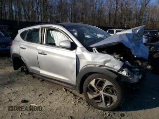 2016 Hyundai Tucson Limited with VIN KM8J33A28GU260089, listed as a Copart auction lot 46775815 with Not Provided miles and Salvage Title. Bid and sale history available at carsss.com. Image 4.