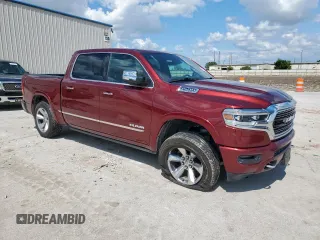 2019 Ram 1500 Limited z VIN 1C6SRFHT7KN700112, wystawiony jako Copart lot #56429005 z przebiegiem 93 433 mil mil oraz Szkoda całkowita • Salvage title. Historia ofert i sprzedaży dostępna na DreamBid. Obrazek 4.