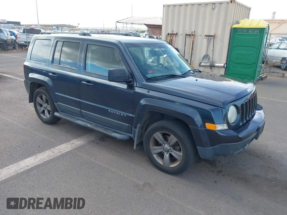 2014 Jeep Patriot Latitude with VIN 1C4NJPFA9ED679293, listed as a IAAI auction lot 42078681 with 94,124 mi miles and . Bid and sale history available at DreamBid. Image 1.
