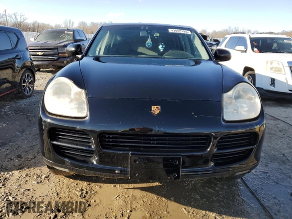 2006 Porsche Cayenne with VIN WP1AA29P76LA24346, listed as a Copart auction lot 43063195 with 191,236 mi miles and Salvage Title. Bid and sale history available at carsss.com. Image 5.