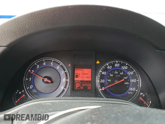 2007 Infiniti G35 Journey with VIN JNKBV61EX7M729115, listed as a Copart auction lot 70764774 with 107,536 mi miles and Salvage Title. Bid and sale history available at DreamBid. Image 9.